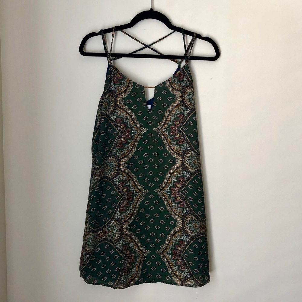 Strappy Green Sundress